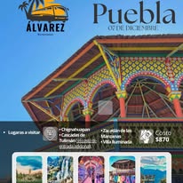 Flyer de excursión a Puebla