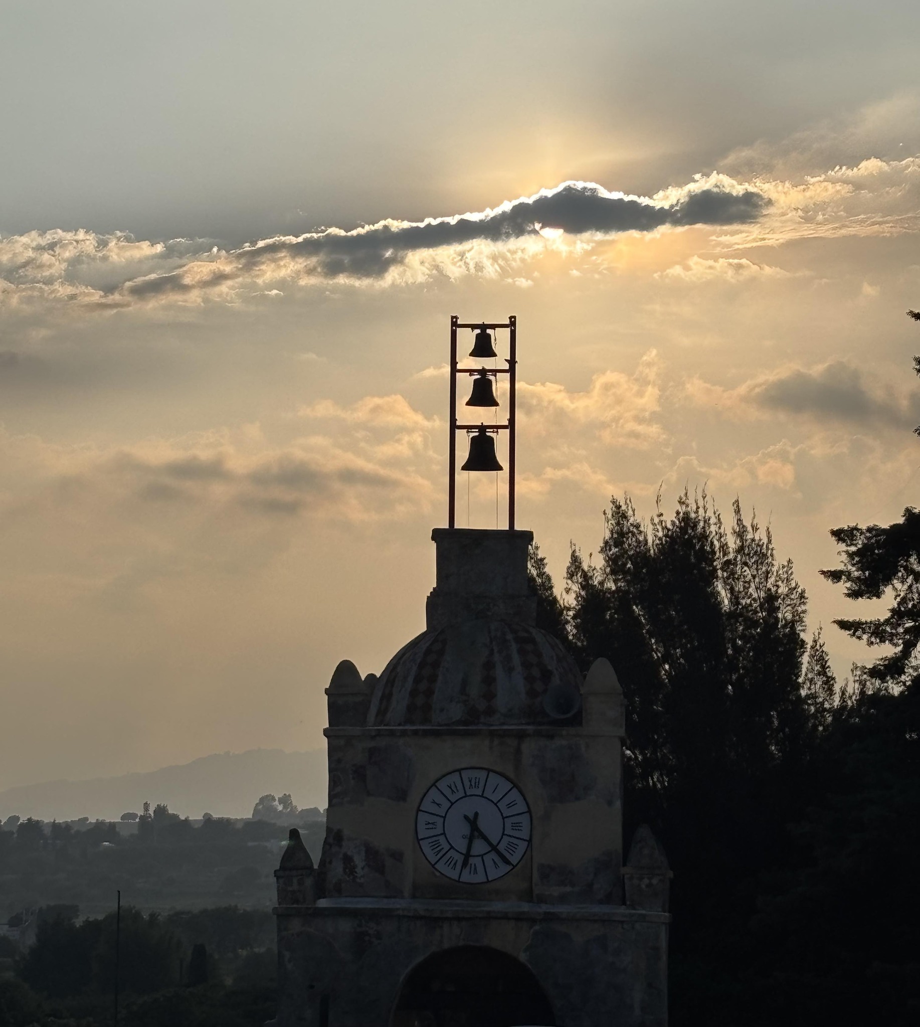 Atardecer en pueblo mágico
